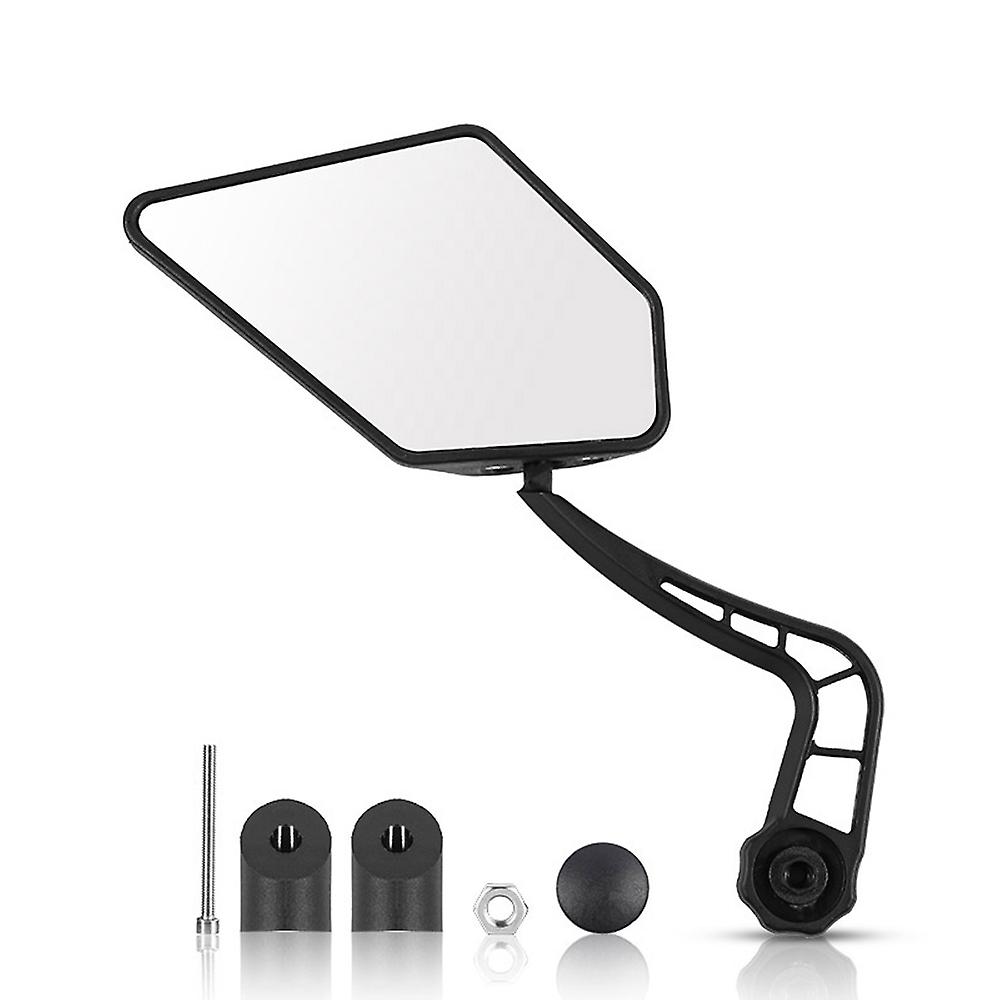 Bicycle Mini Rear View Mirror Unbreakable Rotatable Side Handlebar Mirror