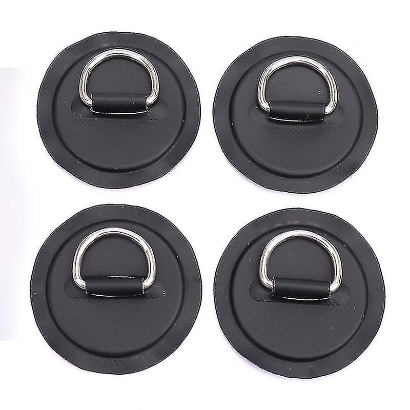 4pcs Surfbrett Beiboot Boot PVC Patch D Ring Deck Rigging Sup Runde Ring Pad