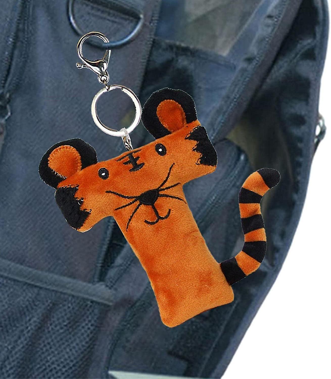 Alphabet Legend Plush - Alphabet Lower Plushies Chain | Keychain Small Gift Cute Plush Bag Pendant C