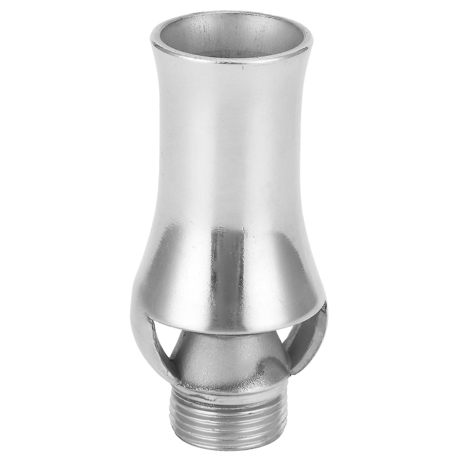 Stainless Steel Cedar Shaped Fountain Nozzle Adjustable Water Spray Head Fountain SprinklerG3/4 Male Thread