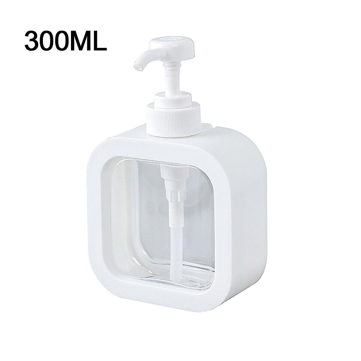 300/500ml Soap Dispenser Empty Bottles Refillable Shampoo Container Lotion Press