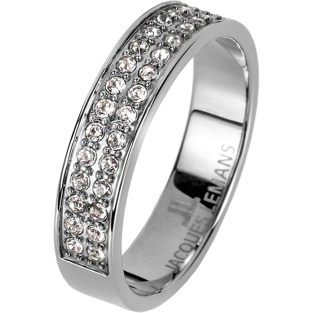 Jacques Lemans - Ring with Swarovski crystals - S-R69A54 - Ring width: 54