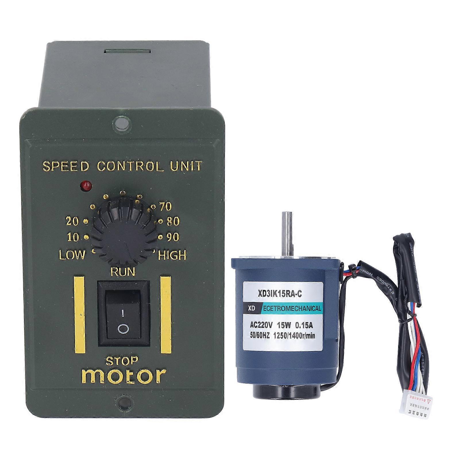 Speed Reversible Gear Motor Deceleration Adjustable Electric Single Phase