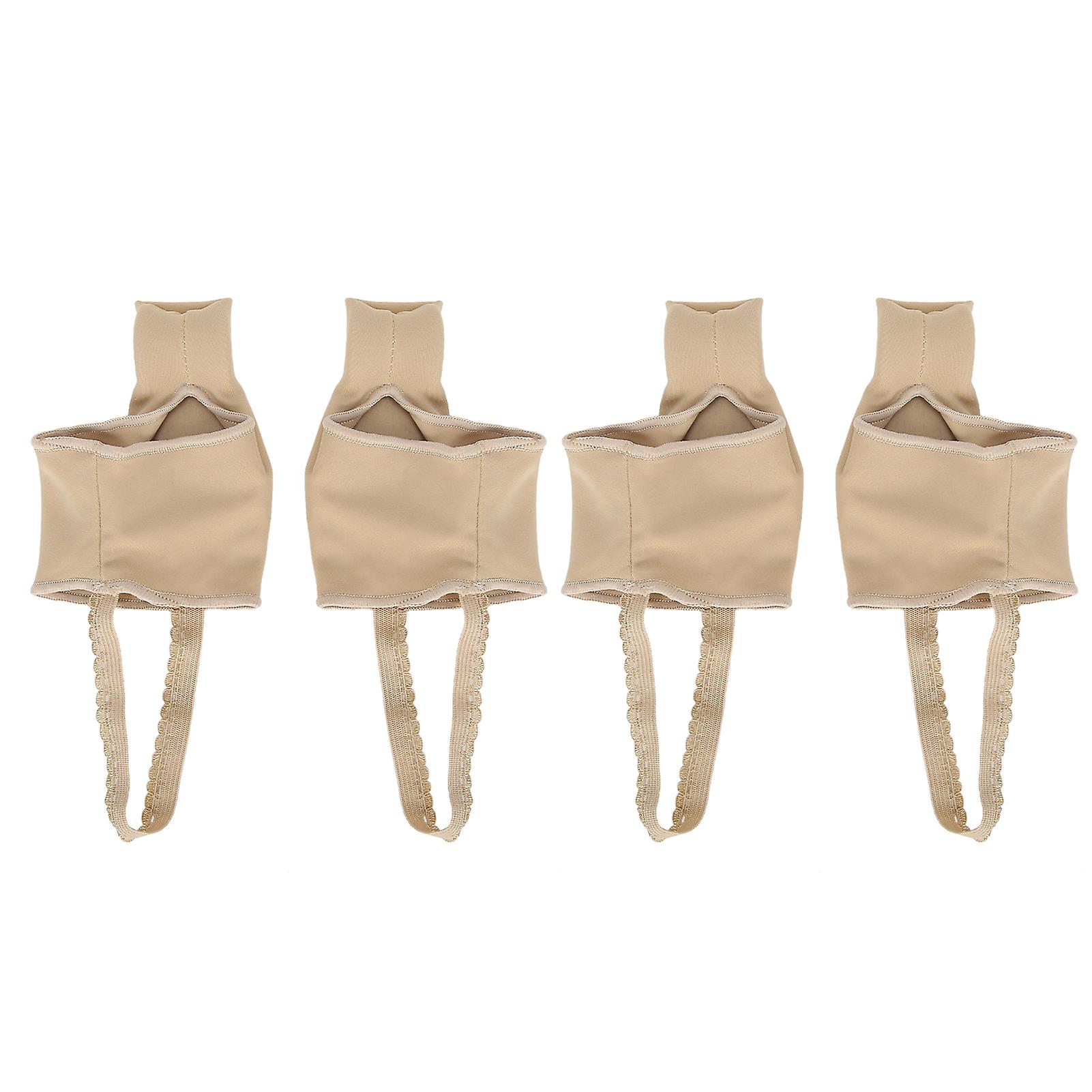 2 Pairs Hallux Valgus Bunion Separator Sleeves Foot Care Correction Tool
