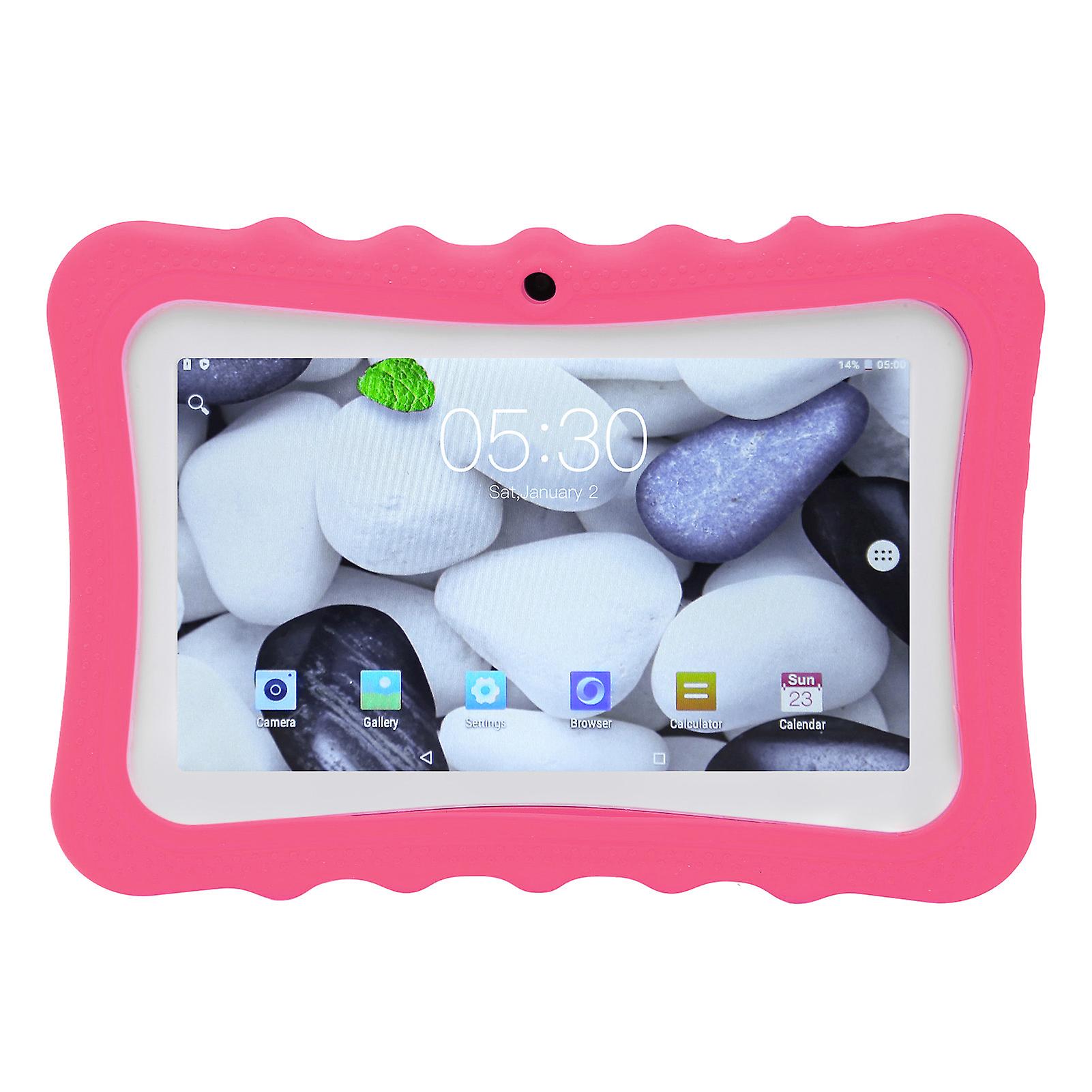 7in Kids Tablet 4GB 32GB 1080P 5MP Camera Bluetooth WiFi Connection Quad Core Toddler Tablet for Child