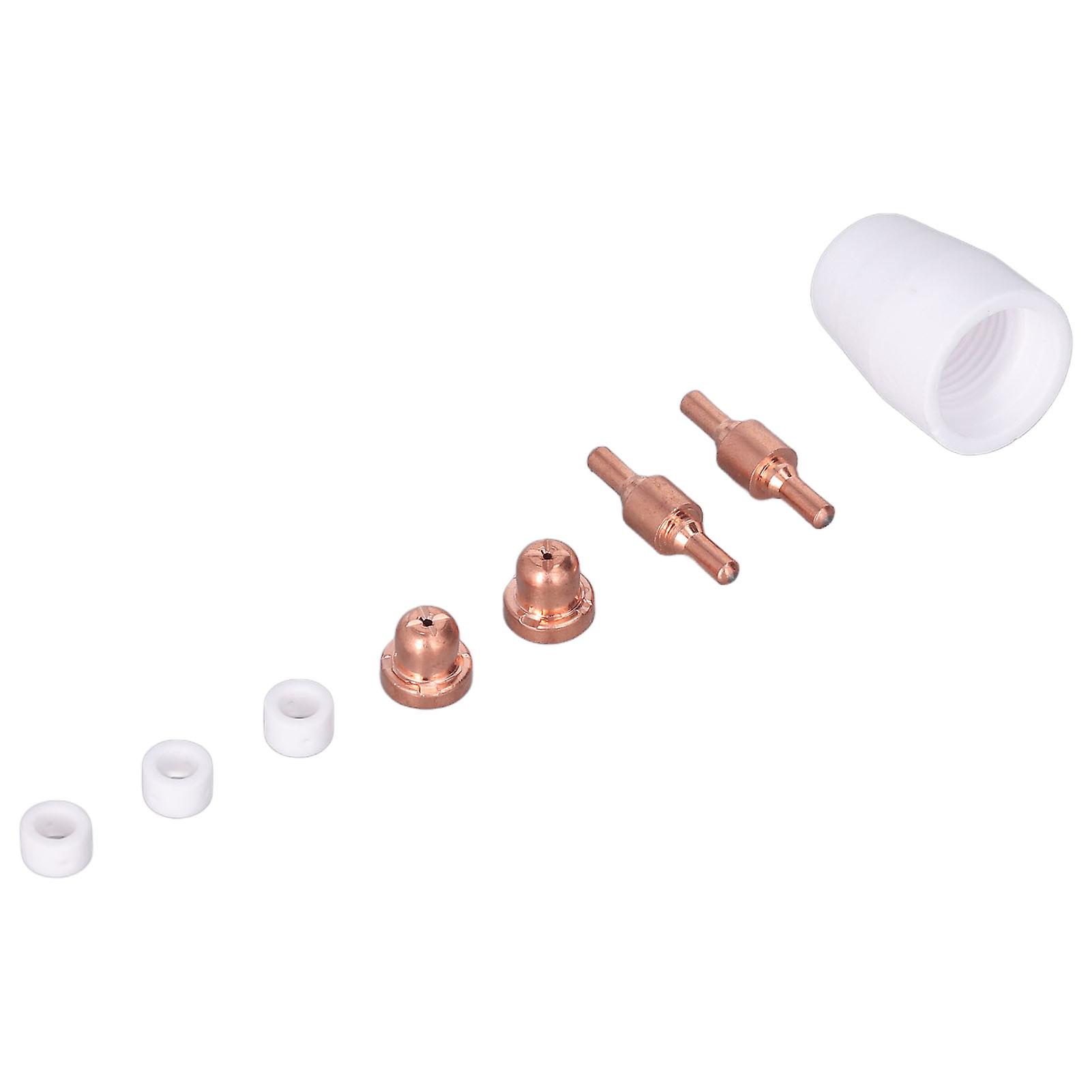 180Pcs Welding Consumables Ceramic Nozzle Electrode Diffuser Set Kit for Plasma Torch 