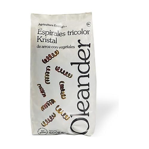 Tricolor spirals Kristal rice with vegetables 500 g