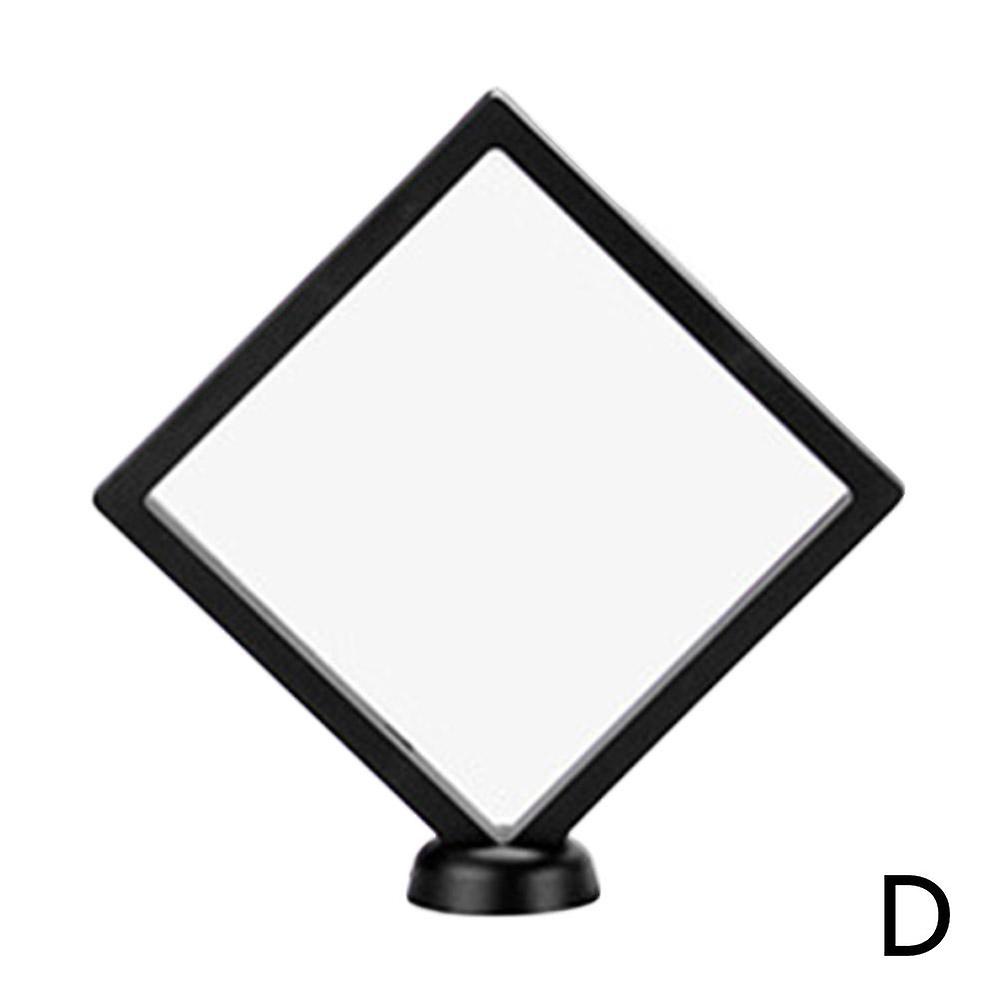 3D Floating Coins Display Frames Stand Holder Case Boxes For Jewelry