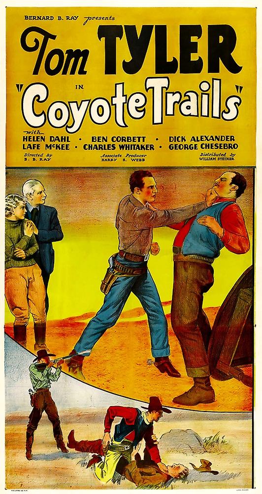 Coyote Trails Poster