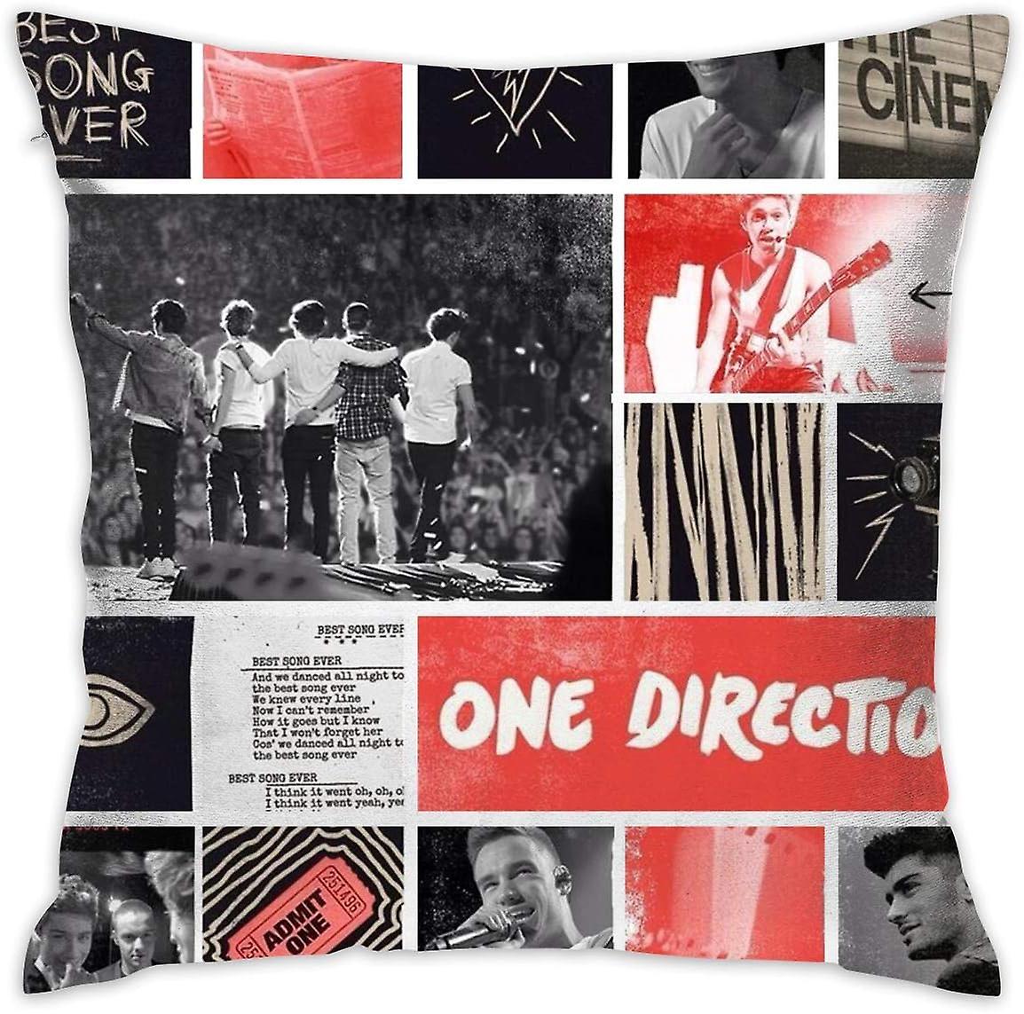 ワンダイレクション史上最高の歌装飾的な読書枕カバーケース枕カバーケース(55cmx55cm)