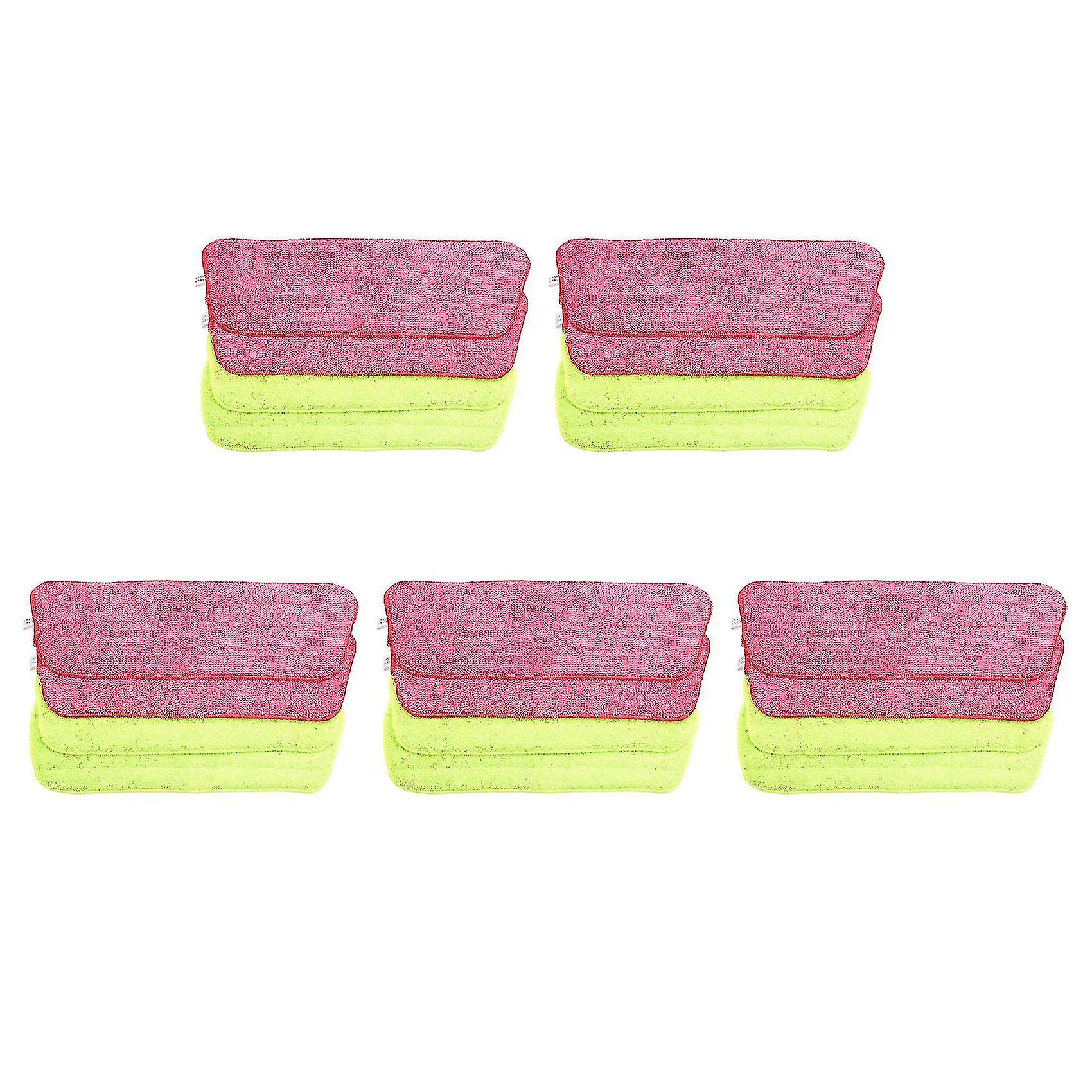 20pcs Spray Mop Replacement Pads Washable Refill Microfiber Wet/dry Cleaning Use Reusable, Cleaning