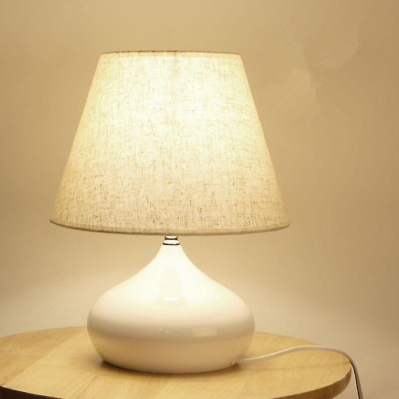 Tricolor Adjustable Touch Bedside Lamp(white)