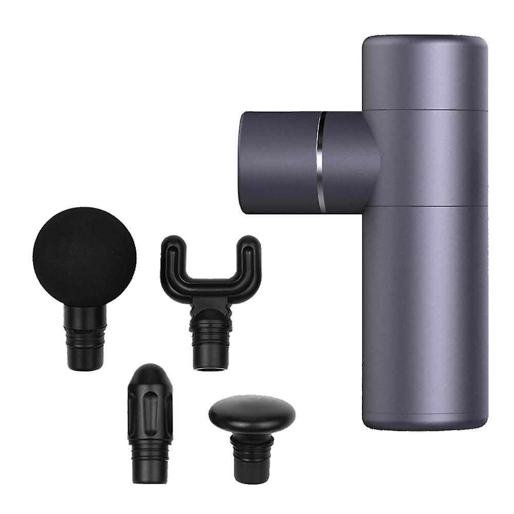 Mini Electric Fascia Gun Deep Muscle Relaxation Gun Usb Charging Muscle Massager 4 Adjustable Variable Speed Muscle Massager