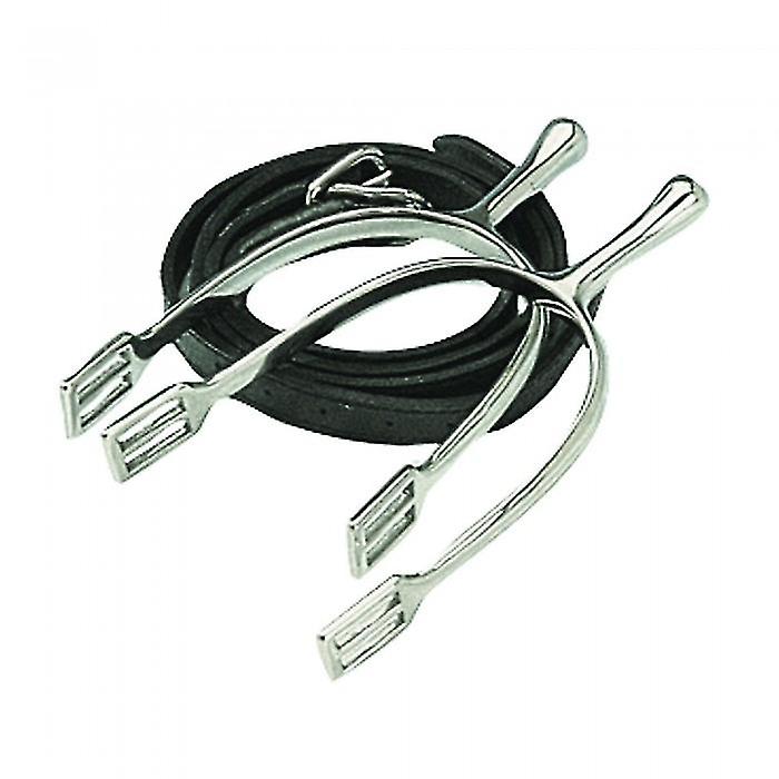 Korsteel Long Neck Dressage Spurs With Straps
