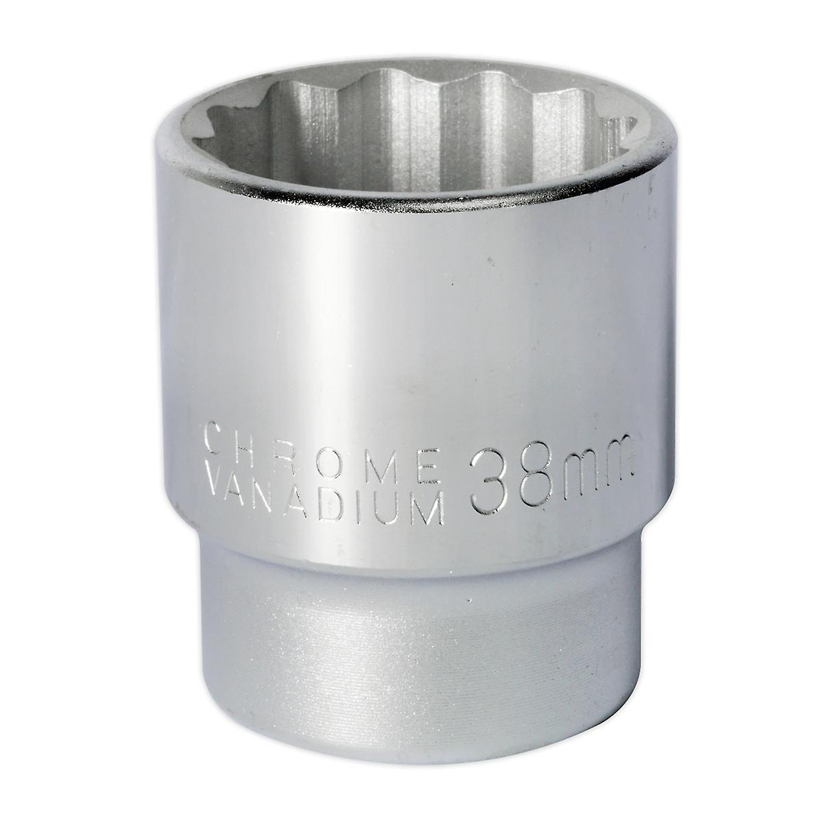 Sealey S34/38 Walldrive Socket 38Mm 3/4Sq Drive