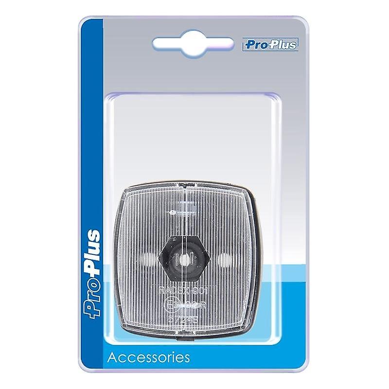 Front position light white 66x62mm in blister