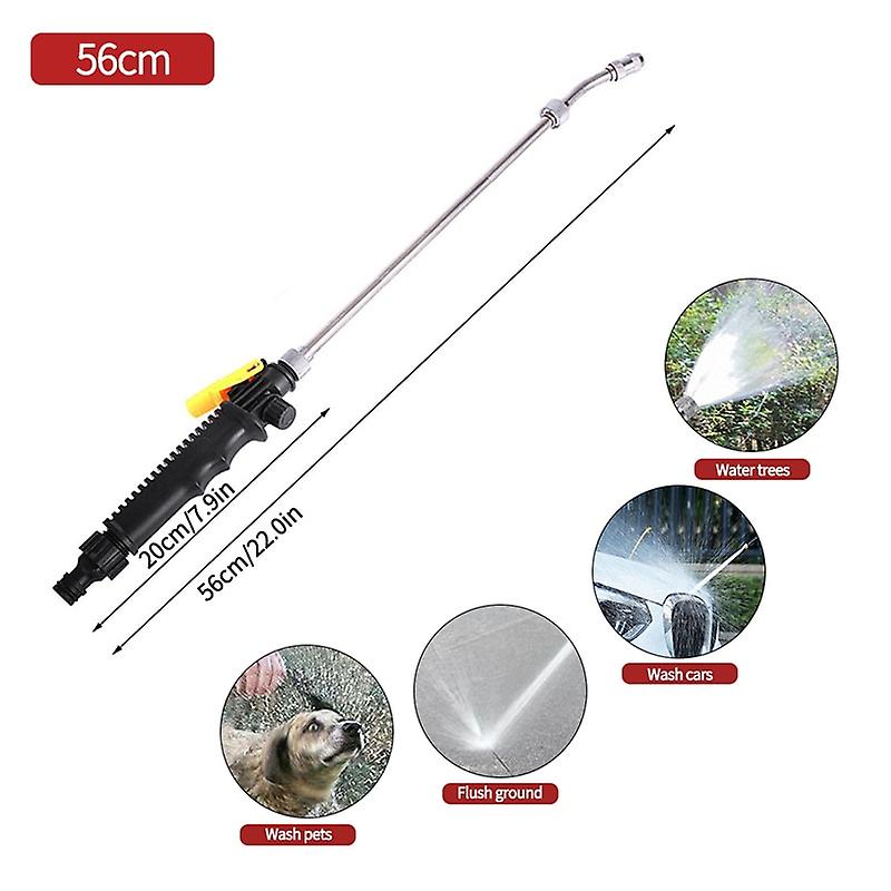 ارتفاع ضغط المياه بندقية السلطة غسالة رذاذ فوهة المياه النفاثة غسيل السيارات حديقة تنظيف أداة حديقة سقي خرطوم فوهة الرش