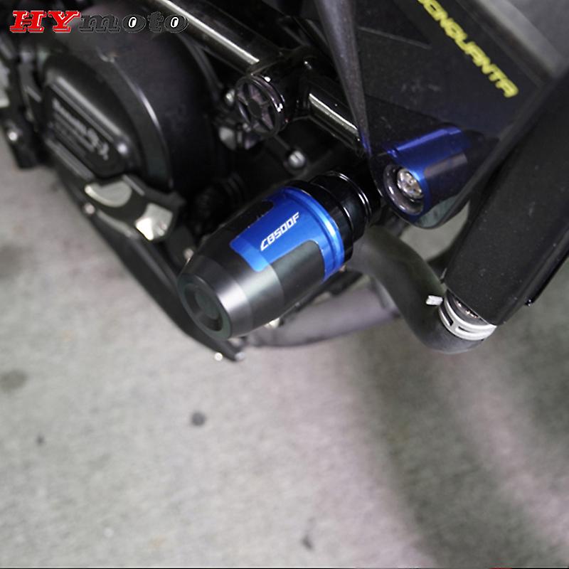 thumbnail image 2 of CNC Frame Sliders Crash Guard Kit For Honda CB500X/F CB400X/F 2013-2022 (Black) 2 of 6