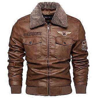 Outerwear Pilotenjacke Mantel Bomber Jacke Piloten Mantel Herren