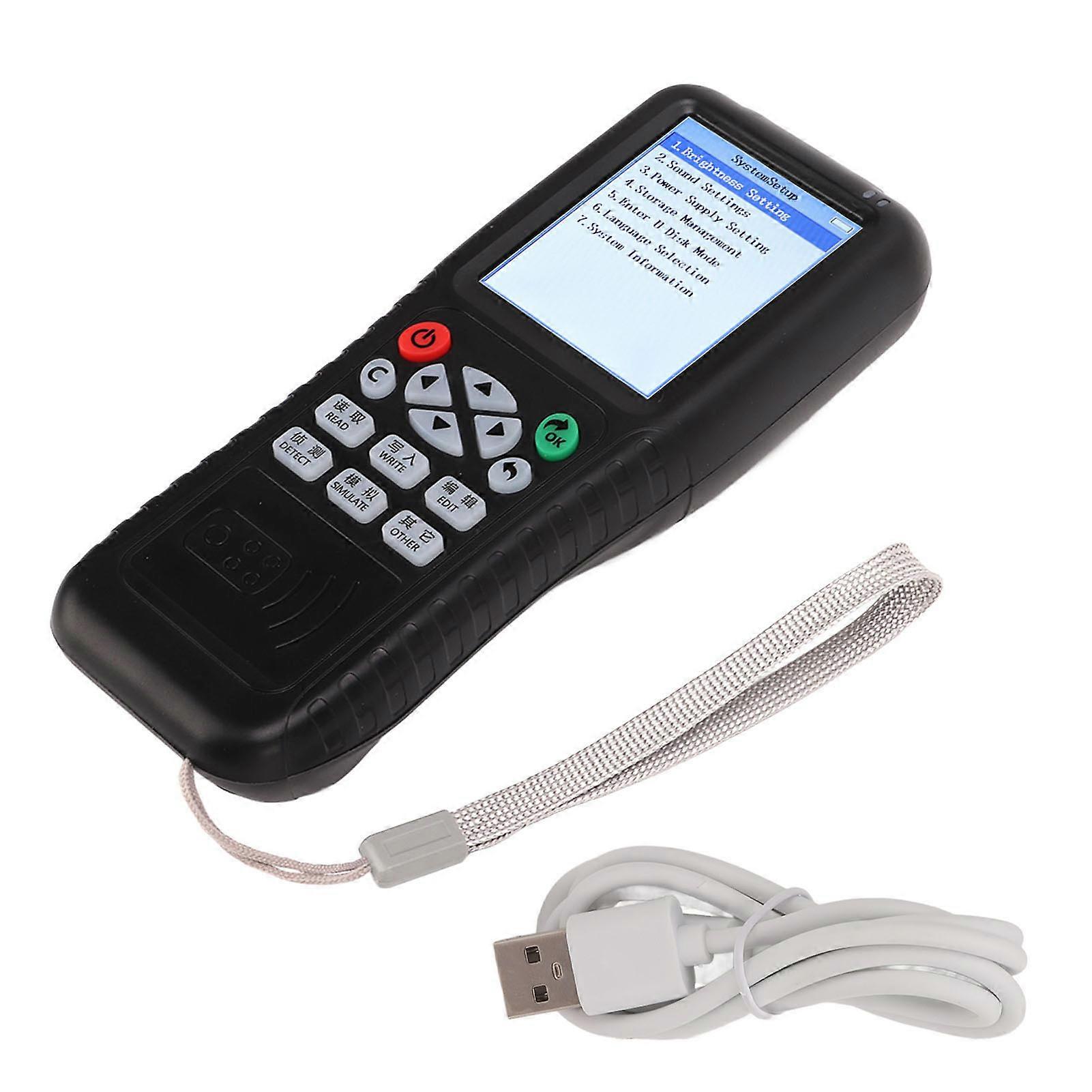 125?500KHz Handheld IC ID Card Copier Reader Writer Duplicator Cloner for Door Access Control System