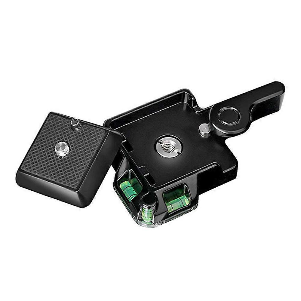 Quick release plate for DSLR camera, 1/4 type camera screw and 3/8 type conversion screw, monopod ball head, QR40 camcorder tripod