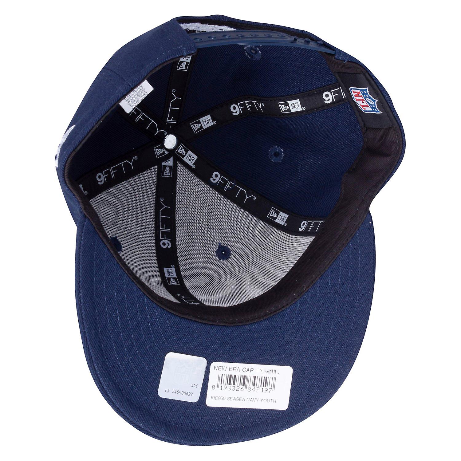 New Era Gray Seattle Seahawks Crafted in USA Throwback 9FIFTY Snapback