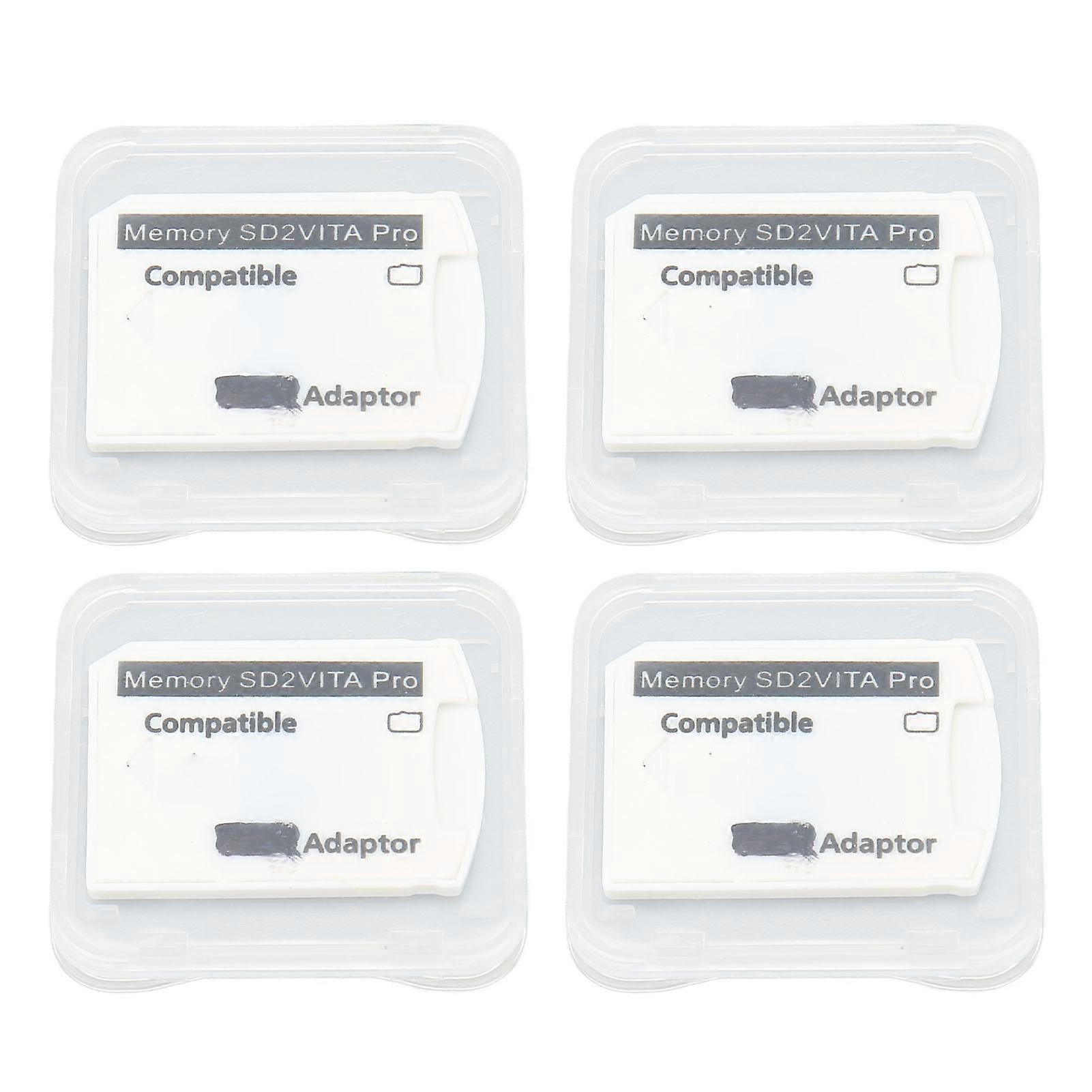 4Pcs for PSV Memory Card Adapter Micro Storage Card Adapter for PS Vita 1000 2000 for PS TV
