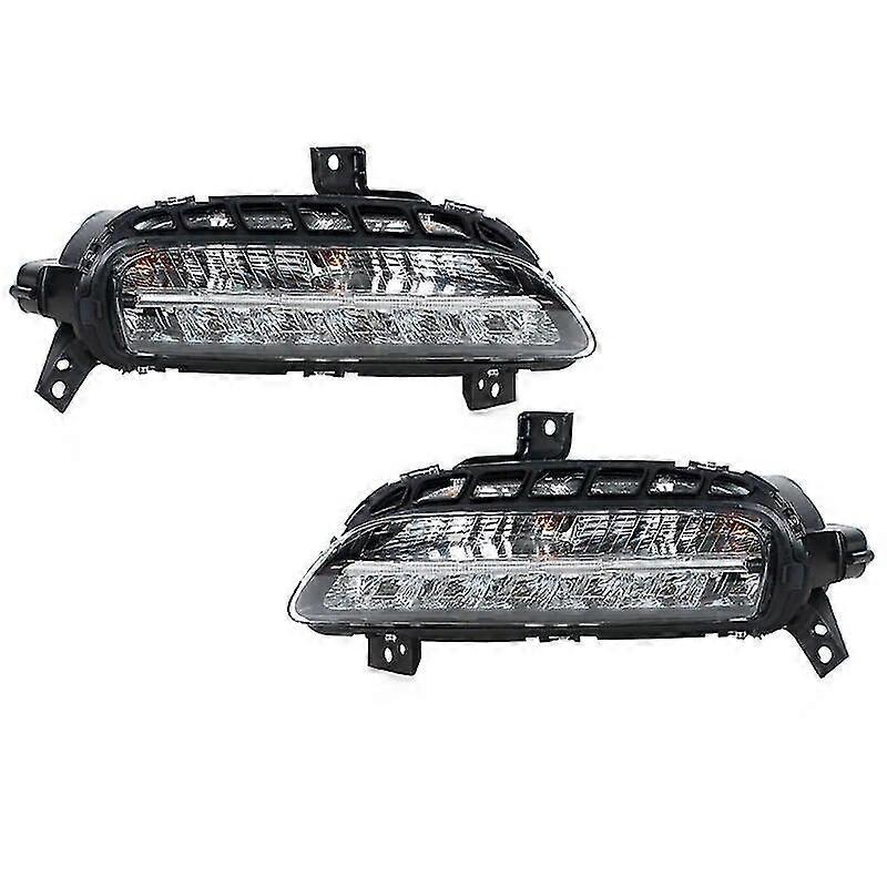Led Daytime Running Lights For Porsche Panamera 2010 2011 2012 2013 Fog Lights Front Bumper Lights 9