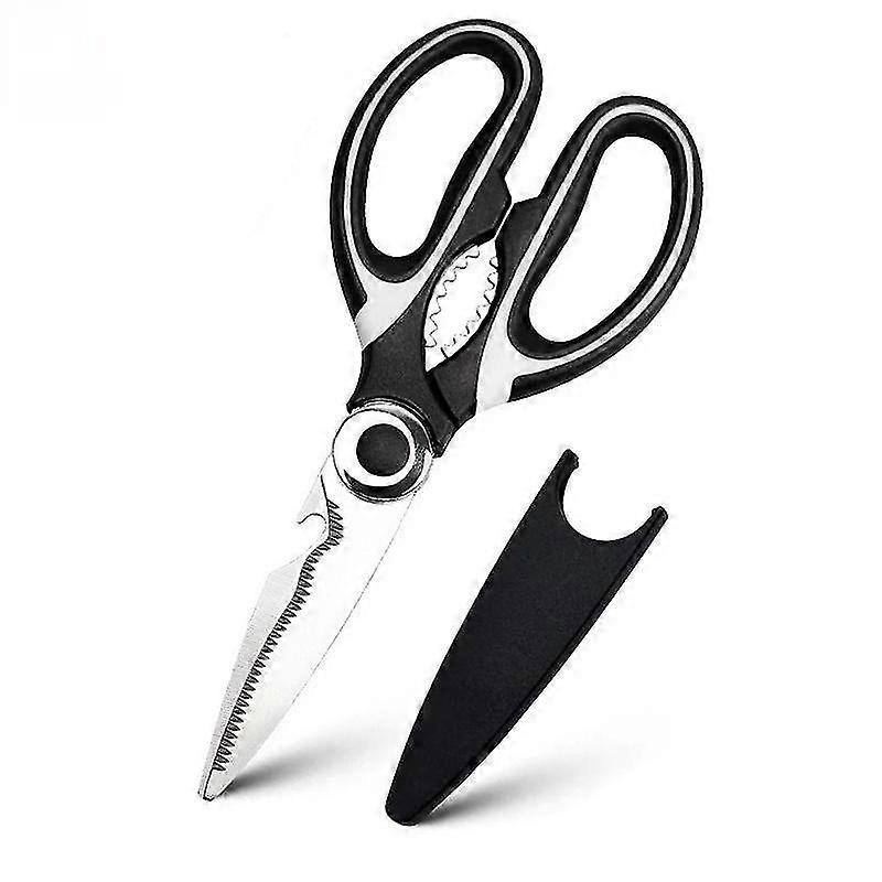 Kitchen Shears Stainless Steel Scissors Multipurpose Purpose Shears Tool For Meat Vegetable Barbecue Scissors