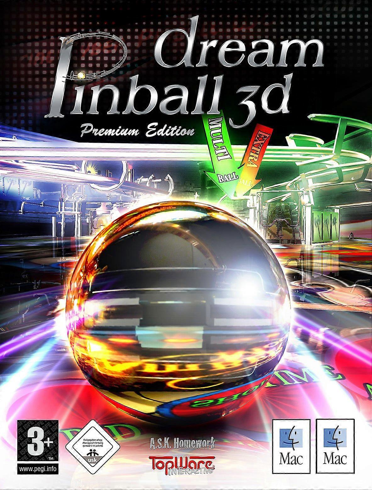 Dream Pinball 3D (Mac) - Mac - PAL - New & Sealed