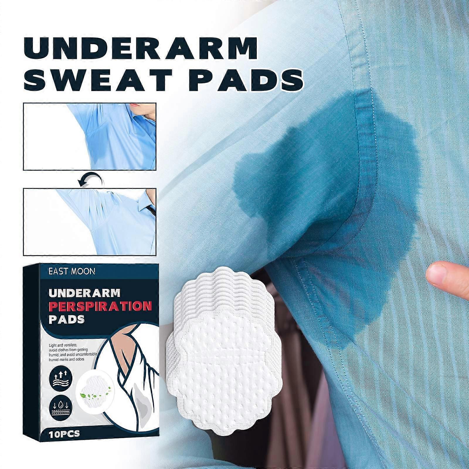 Underarm Pads, 10 Armpit Sweat Pads, Underarm Pads, Keep Underarms Dry