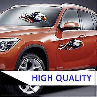 American Eagle With Flag Wings Vinyl Decal – Patriotic Sticker For Car, Truck, Window