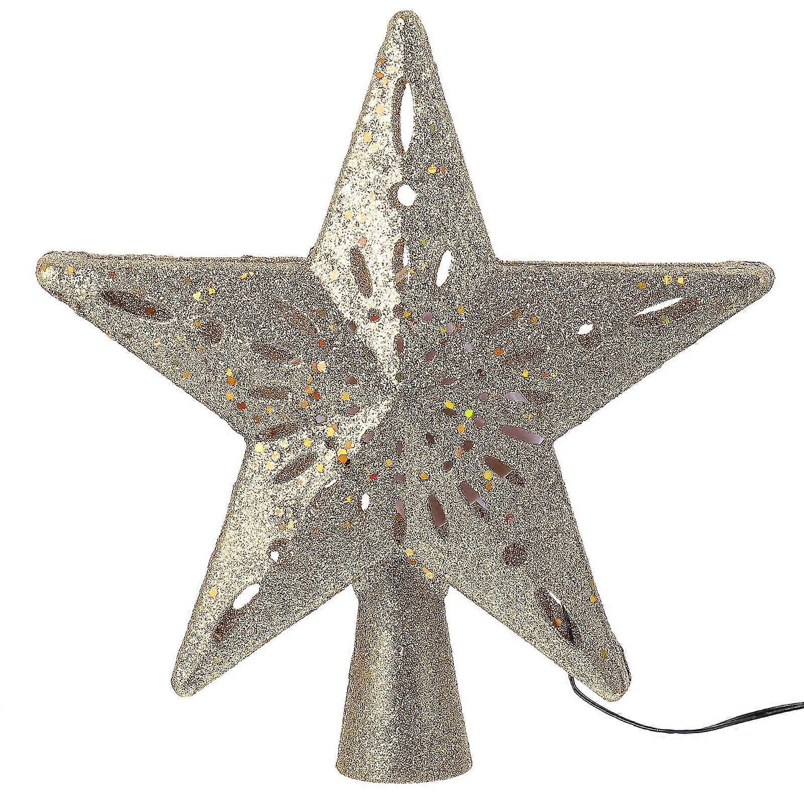 Snowflake Projection Lamp Star Rotating Snowflake Projector Decoration Us Plug