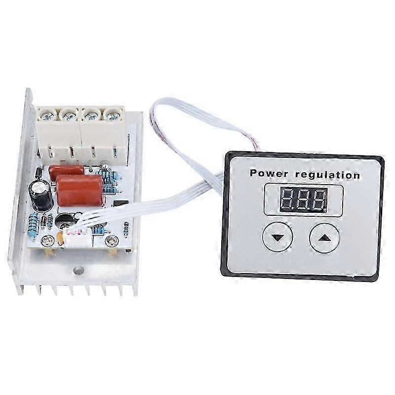 Dimmer Switch, 10000W SCR Digital Voltage Regulator Speed Control Dimmer Thermostat AC 220V 80A