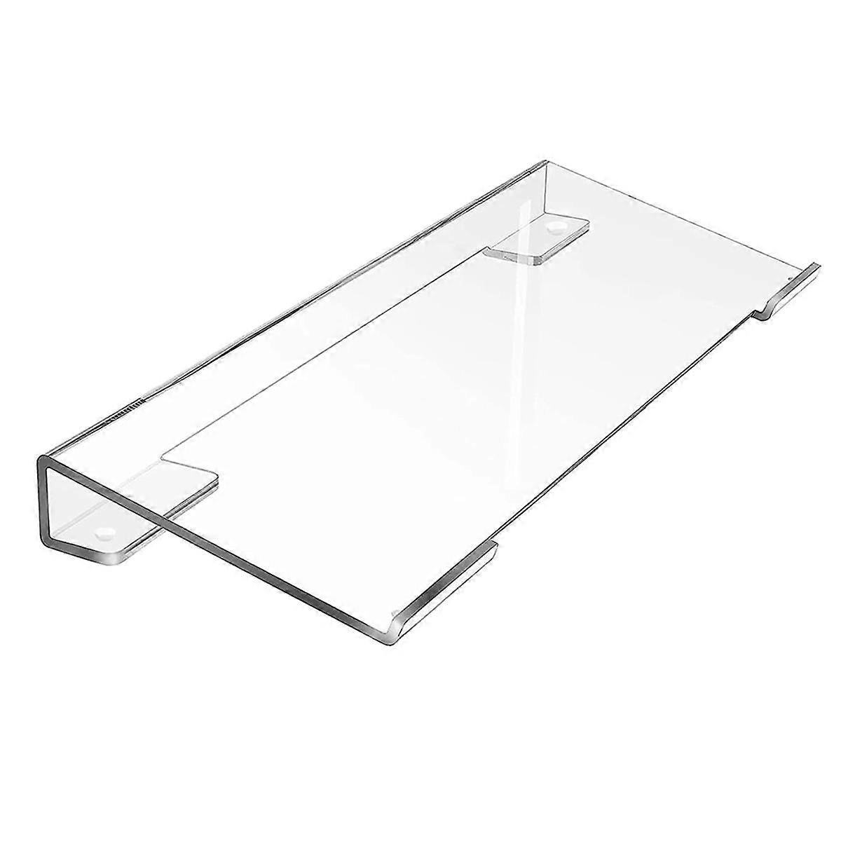 Computer Keyboard Stand Keyboard Riser Acrylic Keyboard Stand for Desk Clear Keyboard Holder for Office, Home, School