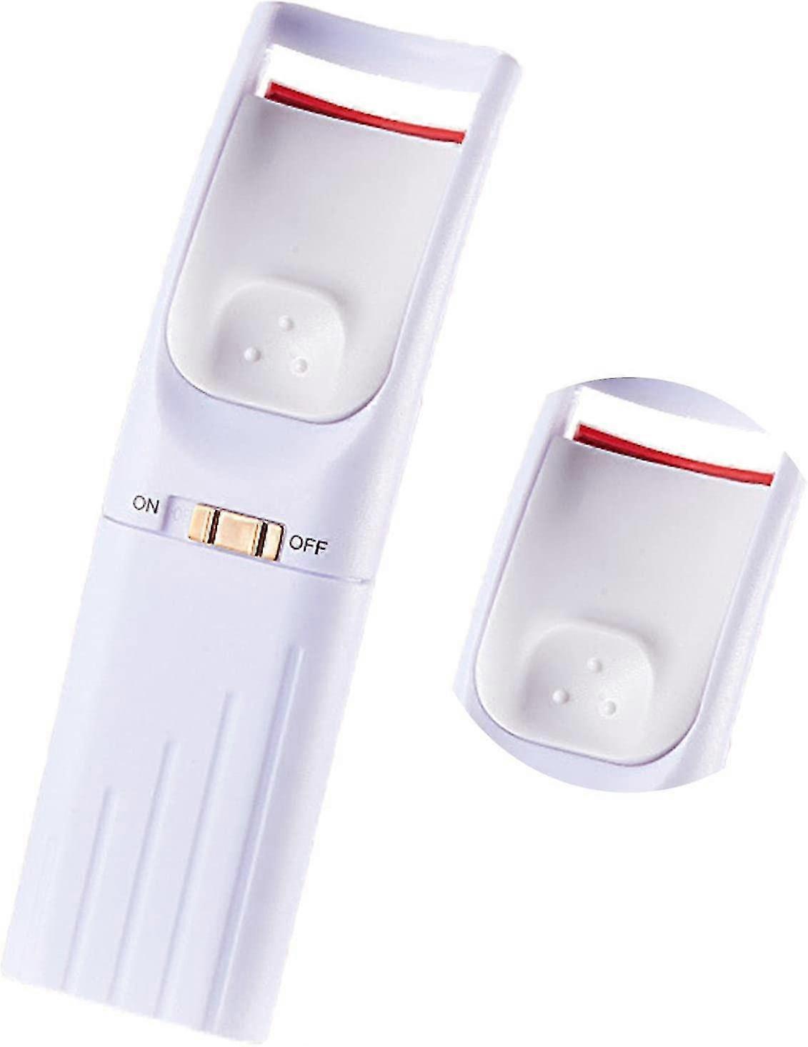 Natural Curl Eyelash Curler Natural Curl Eyelash Curler Rechargeable Eyelash Curler For Long, Voluminous Curls In Seconds (white) (1pcs)