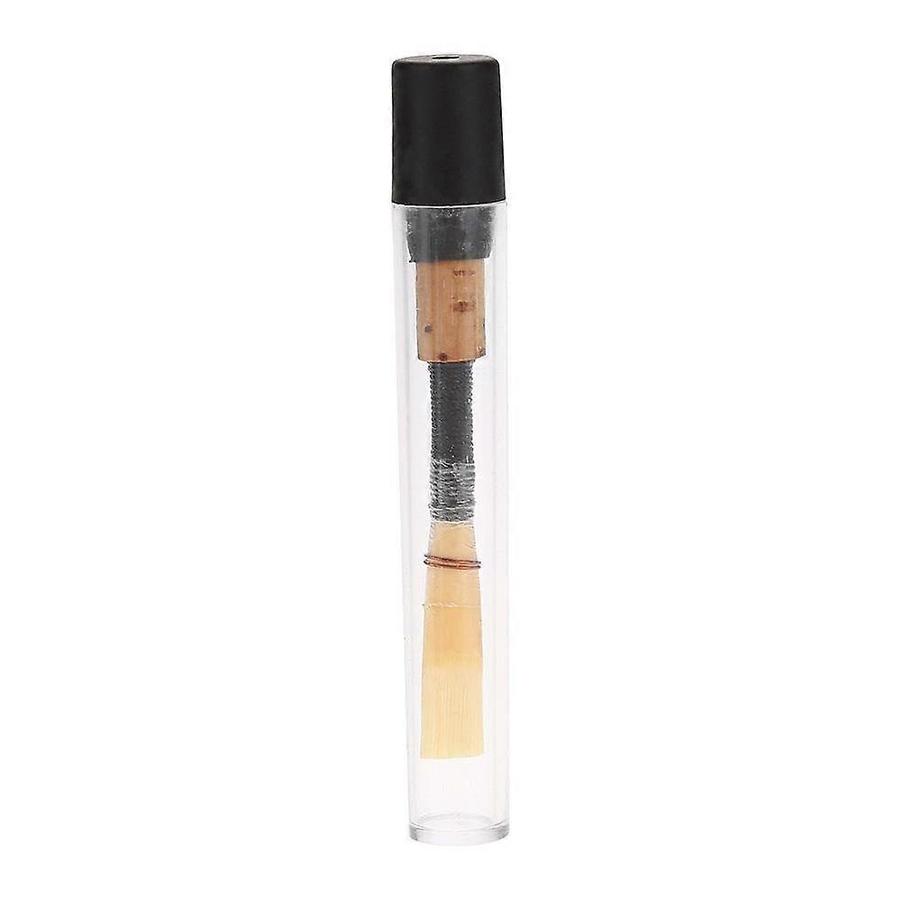 LINJOU Oboe Reed Medium Soft Oboe Reeds Cork Reed Wind Instrument Parts with Transparent Tube Sleeve