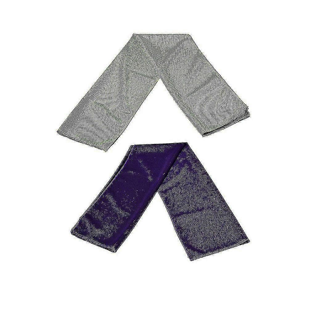 2024 2 Pcs Quick Dry Towel Fitness Sports Microfiber Cooling Towel Sports Supplies For Outdoor Running Camping Yoga Gym (random Color)--random Color