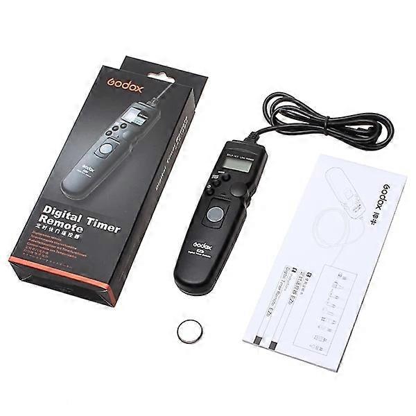 LCD Screen Digital Timer Remote Control Shutter Release MC-Cq  - OP12 connector model is suitable