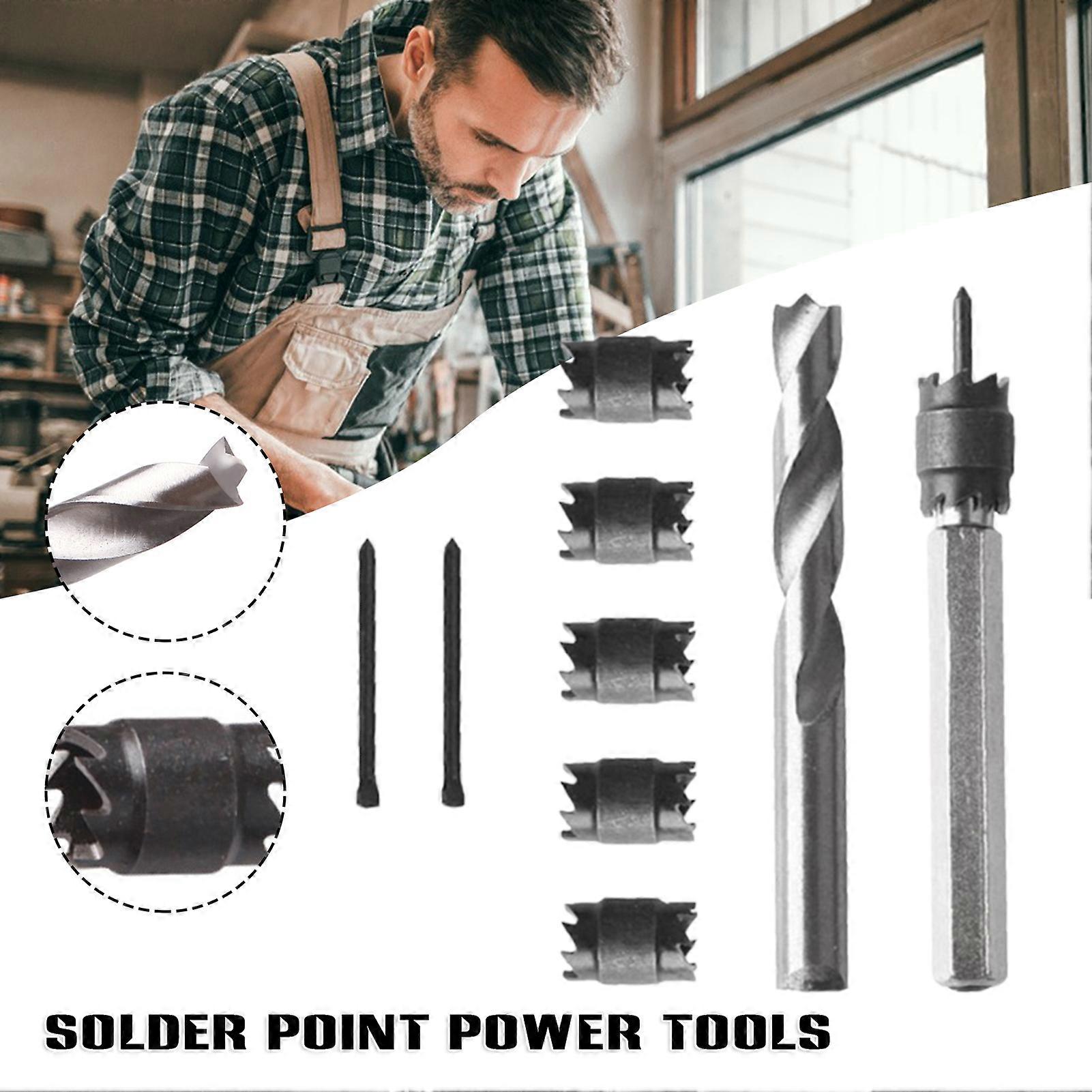 Spot Weld Cutter Set Spot Weld Cutter Remover Drill Bit Tool Cut Welds Kit