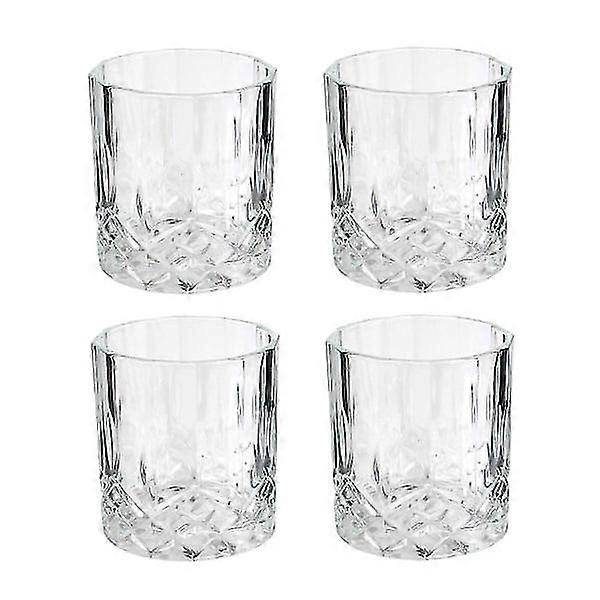 Decantador de Whiskey com 4 Copos de Whisky Transparente