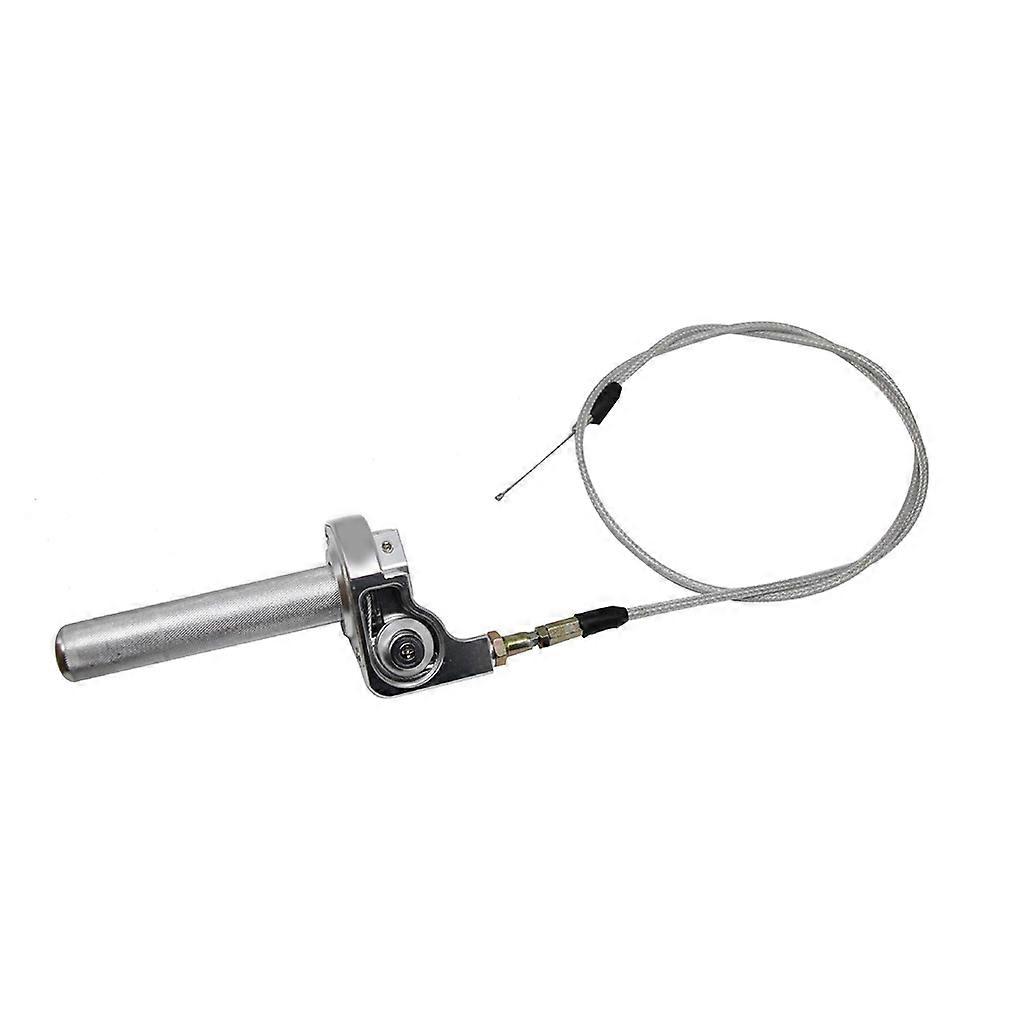 22mm Quick Turn Twist Throttle Handle Bar Grips with Wearproof Throttle Line