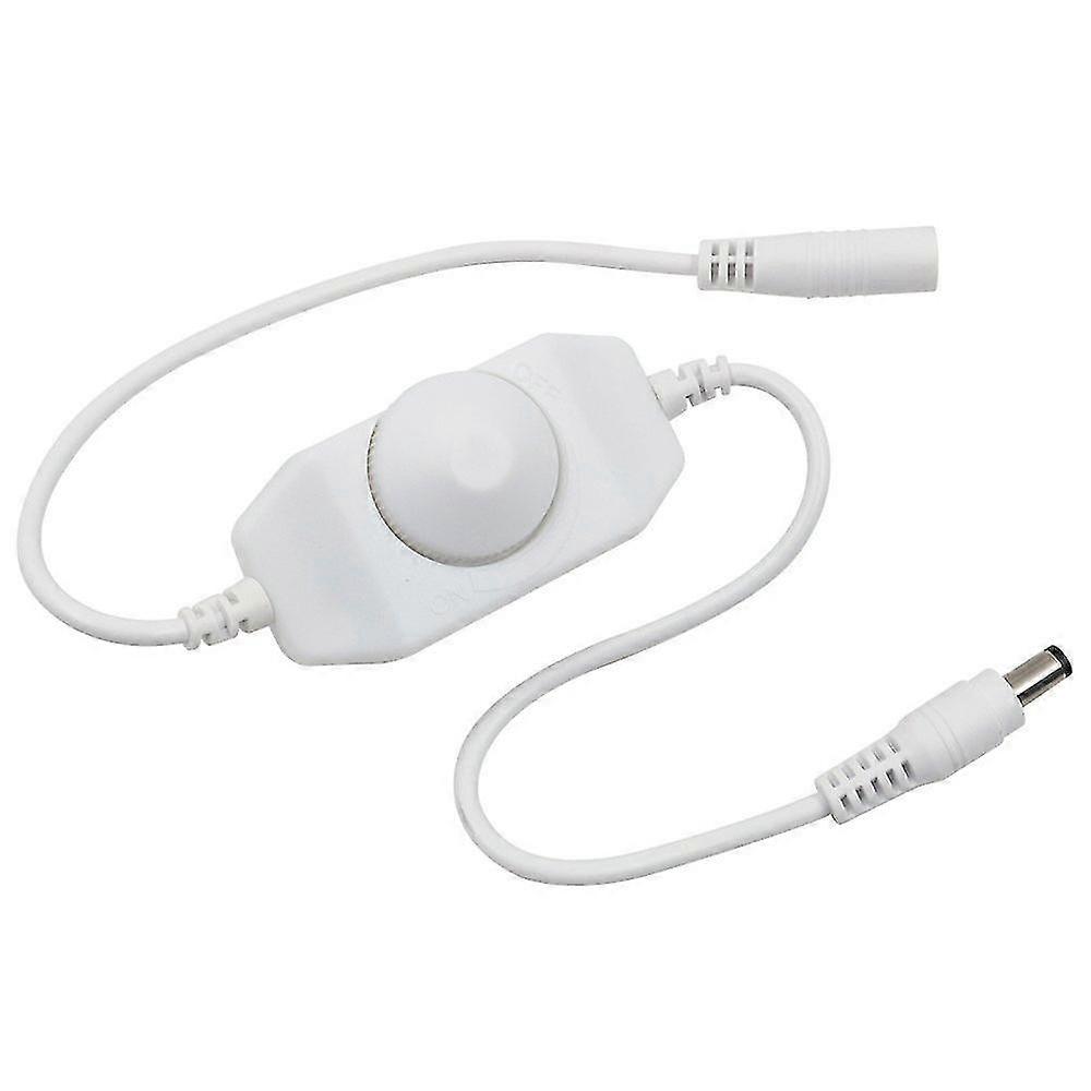 Led Low Voltage Light With Controller Light Box Light Bar Knob Dimming Stepless Dimming Switch(1 Pcs, White)