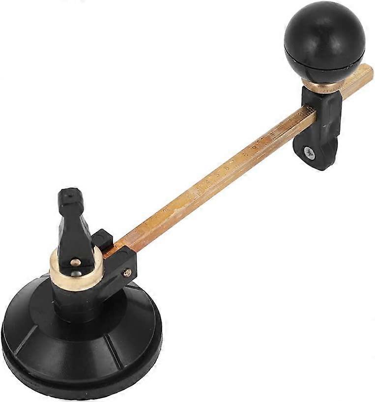 Circular Glass Cutter, 6 Wheel Compasses Circular Cutting Cutter