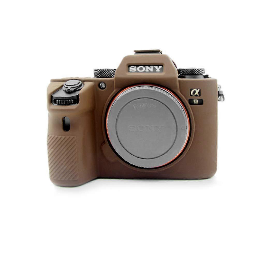 Case for SONY A73 A7RM3 A7R3 III Protective Cover(Coffee)