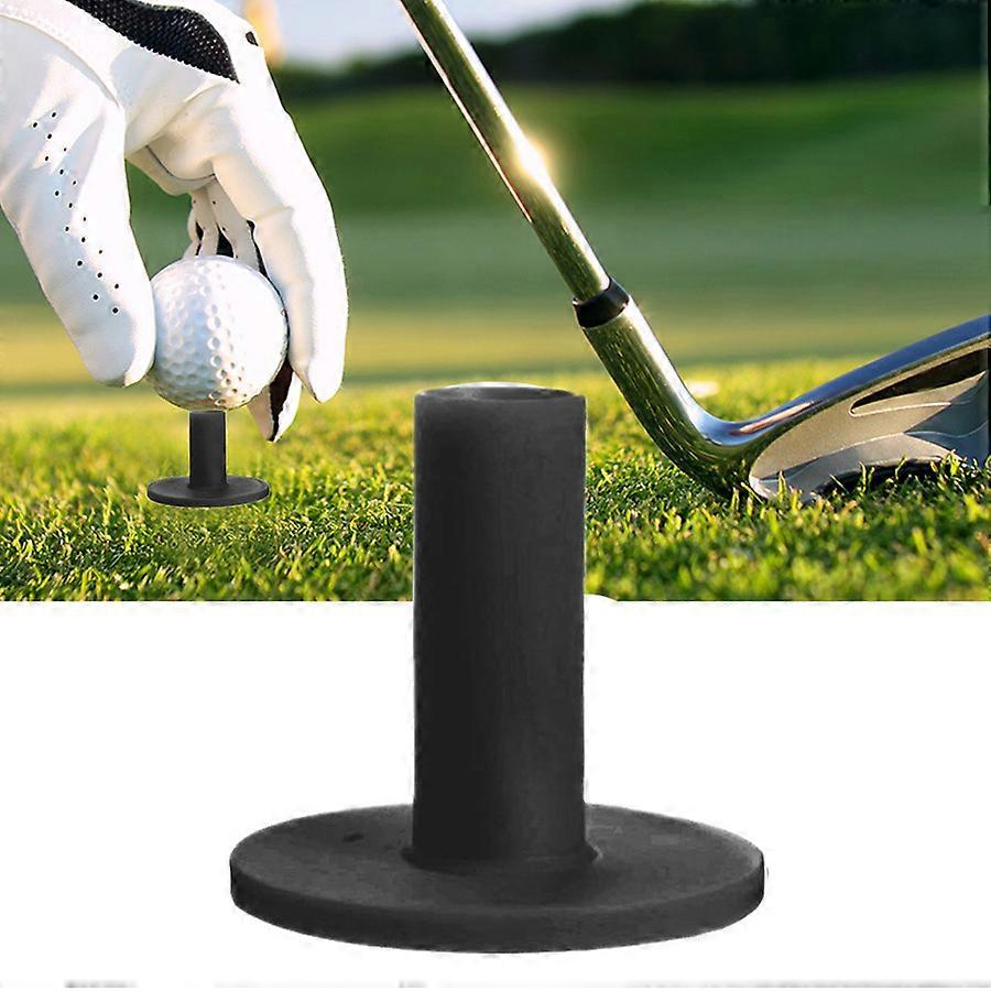 10PCS 60mm Rubber Golf Tees, Unbreakable Golf Tee Golf Practice Tee Golf Accessory for Training