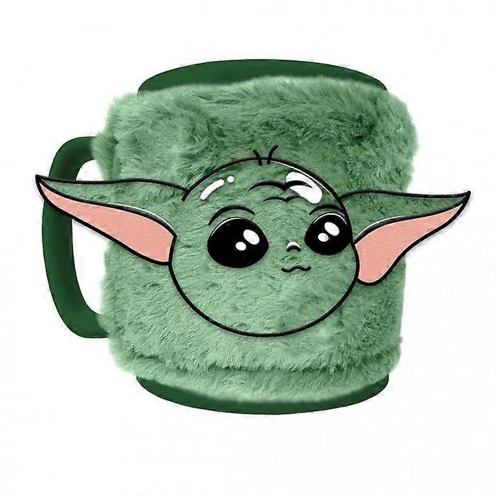 Star Wars The Mandalorian Grogu Fuzzy Mug