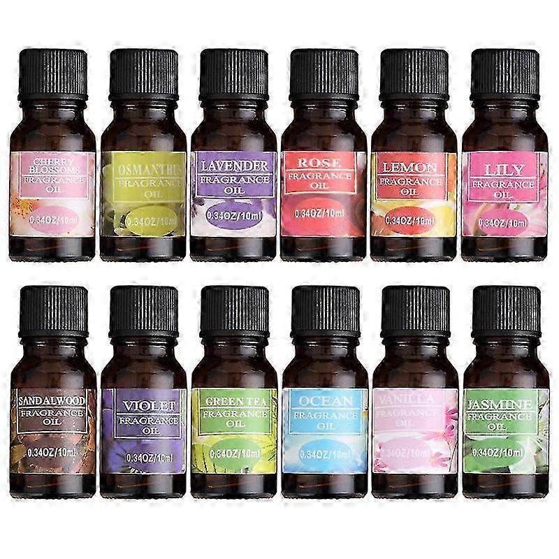 Water-soluble Flower Fruit Essential Oil Relieve Stress LED Humidifier Diffuser Essential