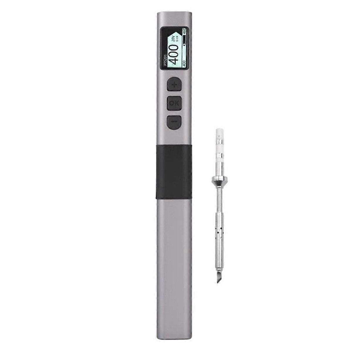 PTS201 Smart Electric Soldering Iron 100W Mini Portable Fast Heating Soldering Station Universal So