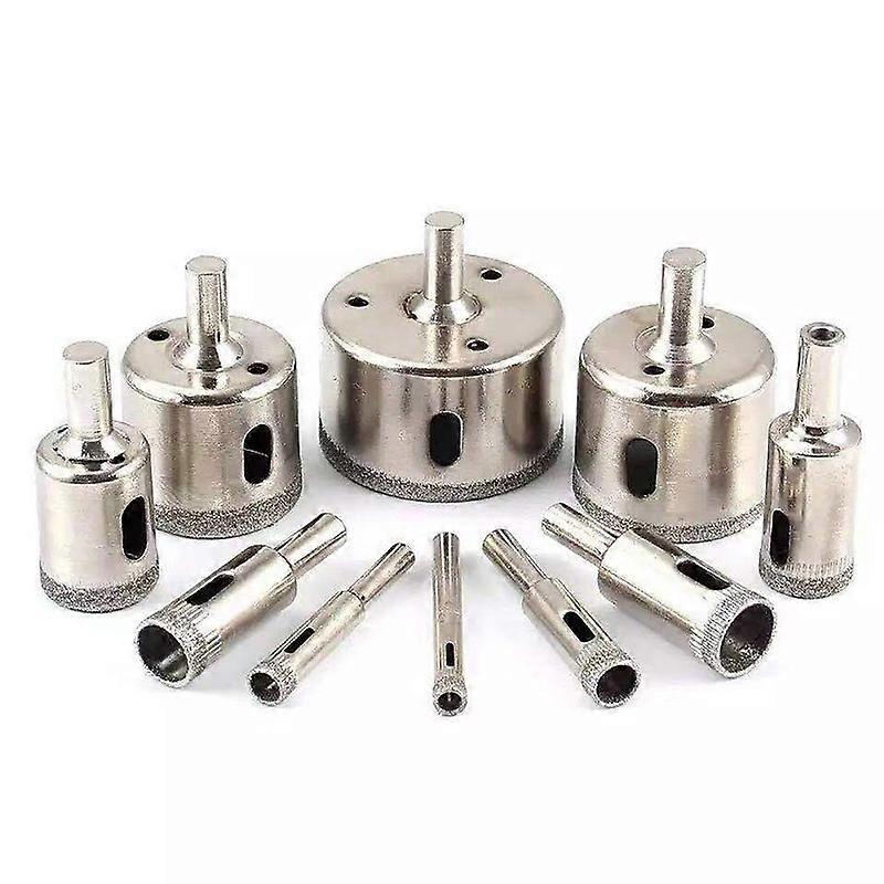 ガラスセラミック磁器大理石のための10個のダイヤモンドドリルビット